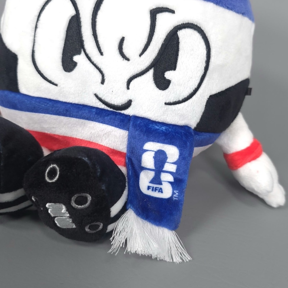 JAZWARES FIFA WORLD CUP 2026 FRANCE New Fan Plush 9 Soccer Official Licensed - Picture 2 of 11